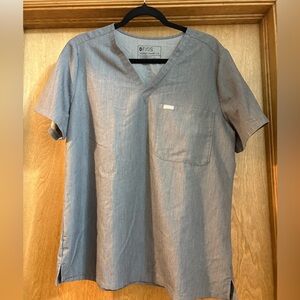 Figs Women’s Catarina Scrub Top - XL Graphite